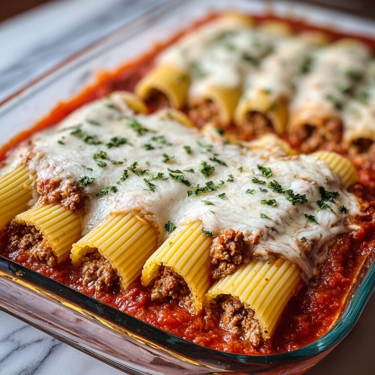 The Italian Sausage Manicotti Recipe
