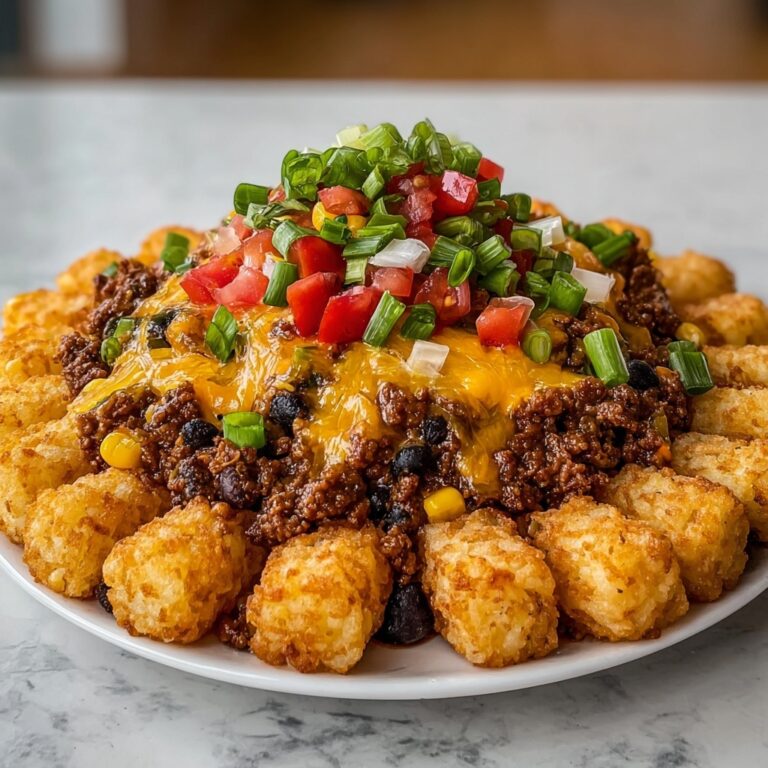 Cheesy Taco Tater Tot Bake Recipe