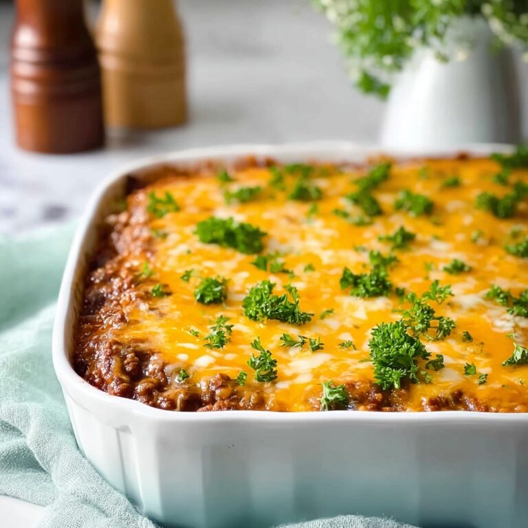 Homemade Ground Beef and Potato Casserole Recipe