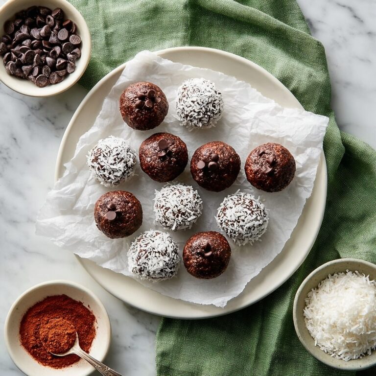 Quick & Easy Mint Chocolate Energy Balls Recipe