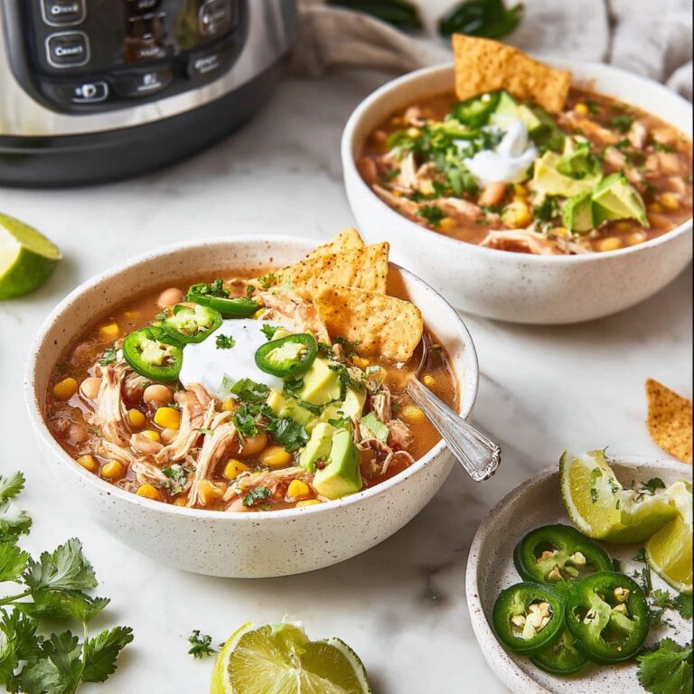 Instant Pot White Chicken Chili Recipe