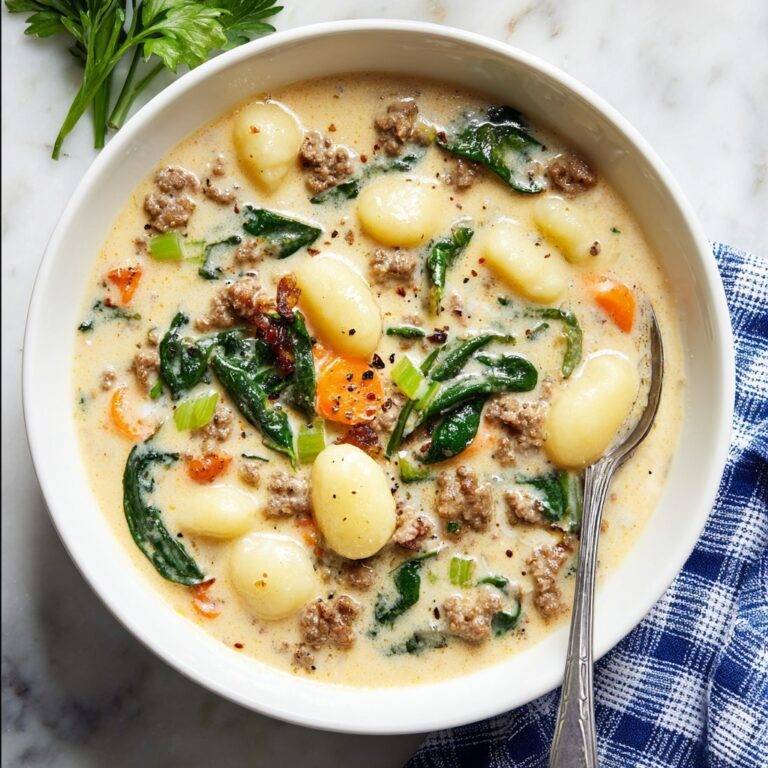 Sausage Gnocchi Soup Recipe
