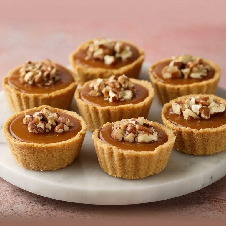 Cashew-Caramel Tassies Recipe