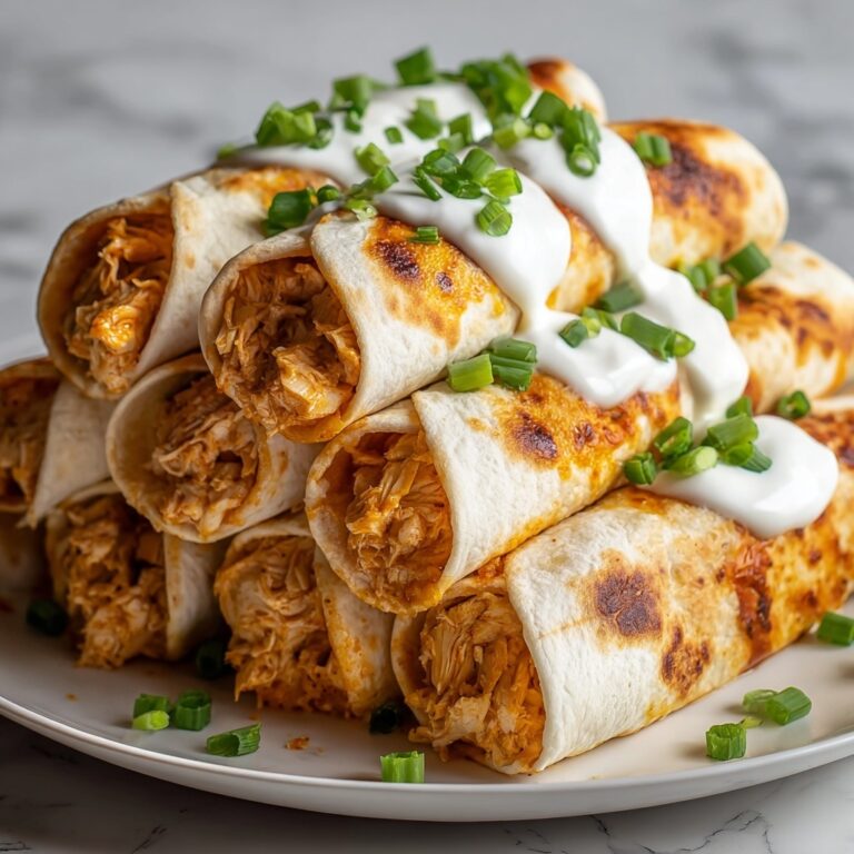 The Best Buffalo Chicken Taquitos You Need to Try Today! Recipe