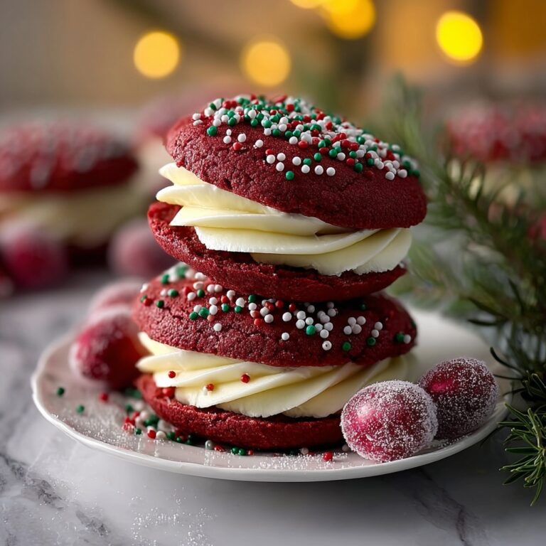 Red Velvet Wreath Whoopie Pies Recipe