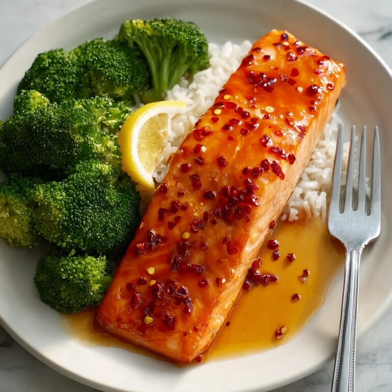 Hot Honey Glazed Salmon Recipe