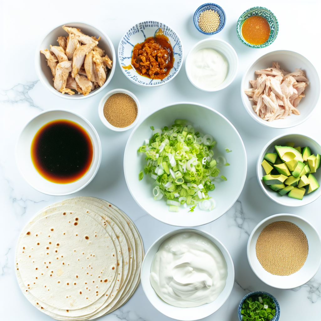 Teriyaki Chicken Tacos with Cucumber Salsa and Peanuts Recipe - Recipe Image