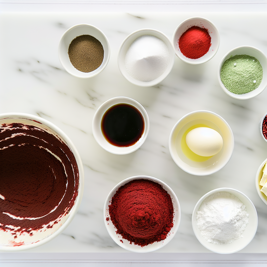 Red Velvet Wreath Whoopie Pies Recipe - Recipe Image