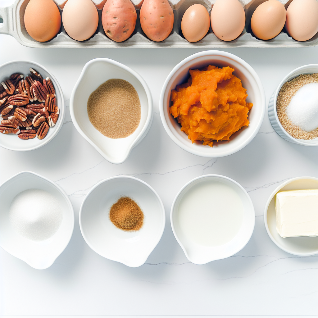 Ina Garten Sweet Potato Casserole with Pecans Recipe - Recipe Image