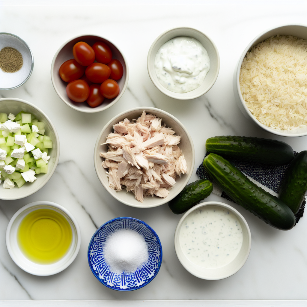 Dump-and-Bake Chicken Tzatziki Casserole Made Easy Recipe - Recipe Image