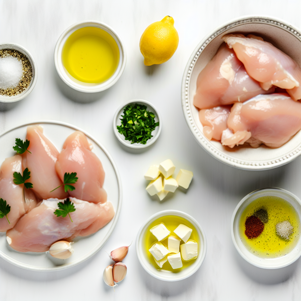 Lemon Butter Chicken Skillet Recipe - Recipe Image