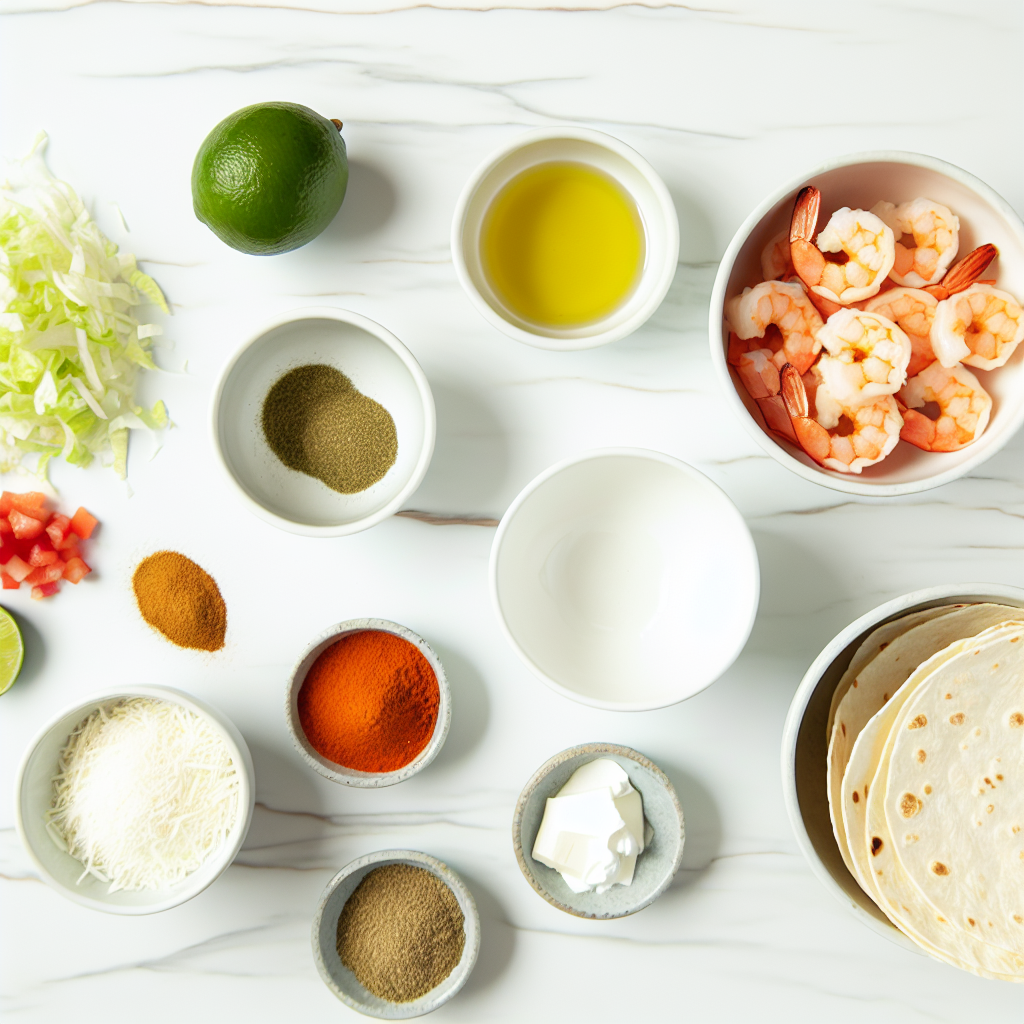 Spicy Grilled Shrimp Tacos Recipe - Recipe Image