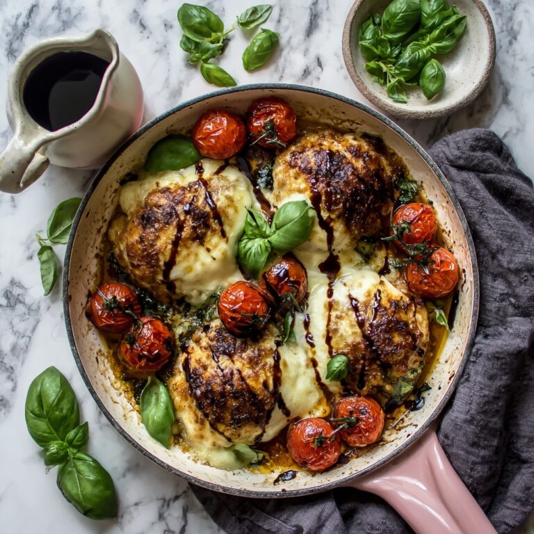 Low Carb Caprese Chicken Bake Recipe