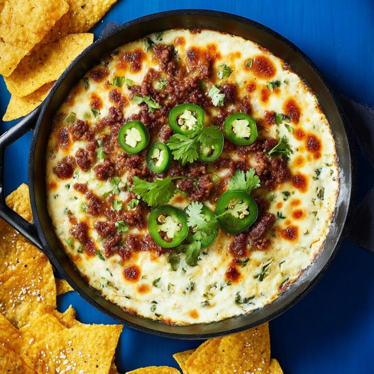 Creamy Chorizo Queso Dip Recipe