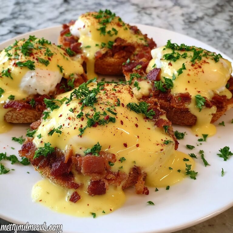 Eggs Benedict Casserole with Hollandaise Sauce: A Delightful Twist Recipe