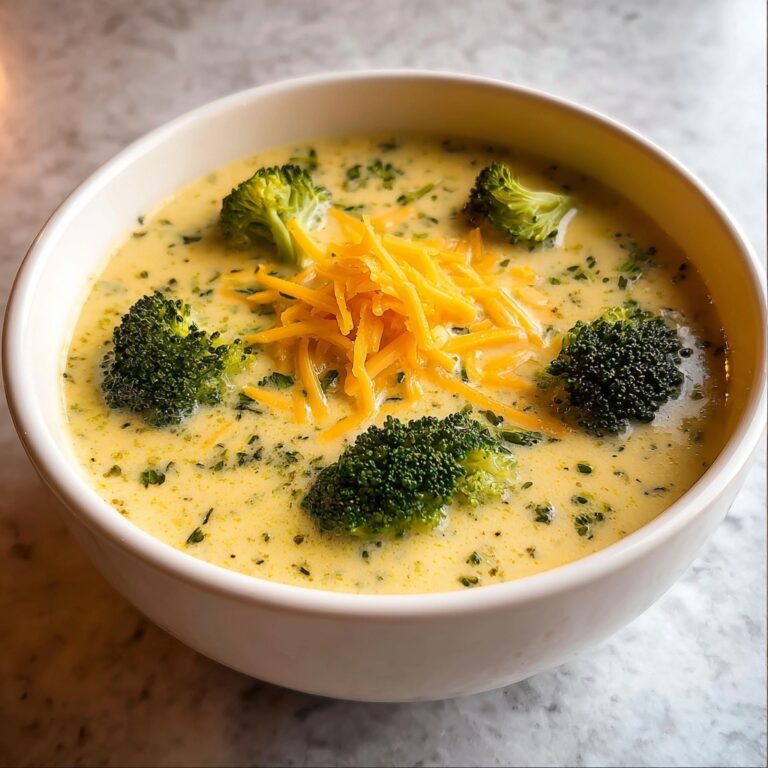 Slow Cooker Broccoli Cheese Soup Recipe