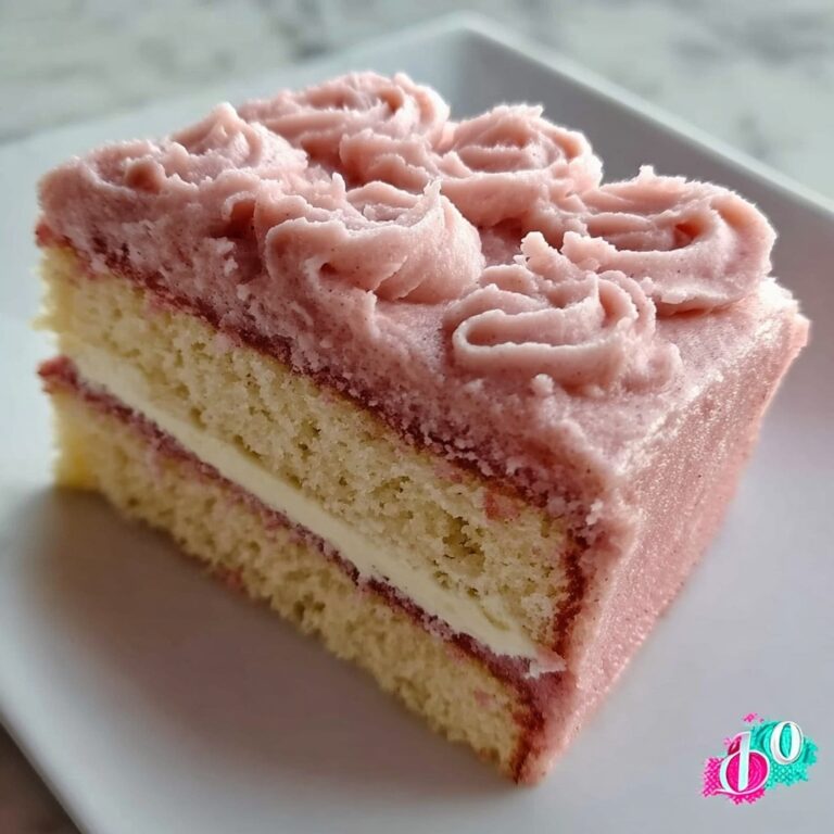 Pink Velvet Cake with Cream Cheese Frosting Recipe