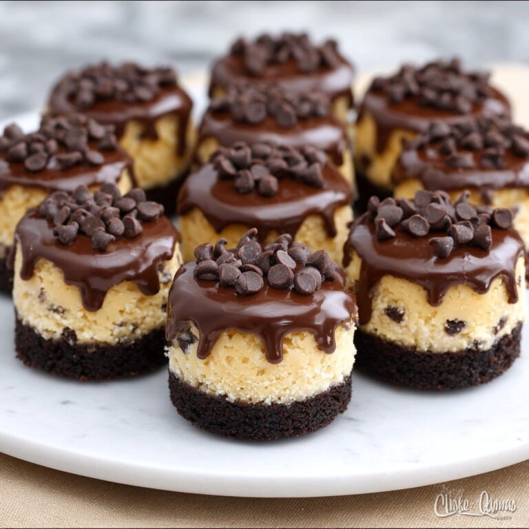 Chocolate Chip Cookie Dough Brownie Bites Recipe