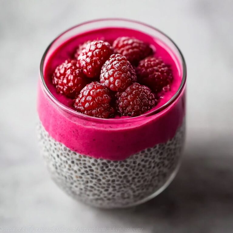 Easy Raspberry Chia Pudding (Naturally Sweet and Perfectly Creamy) Recipe