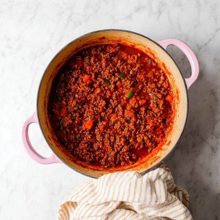 No Beans Chili Made in One Pot Recipe