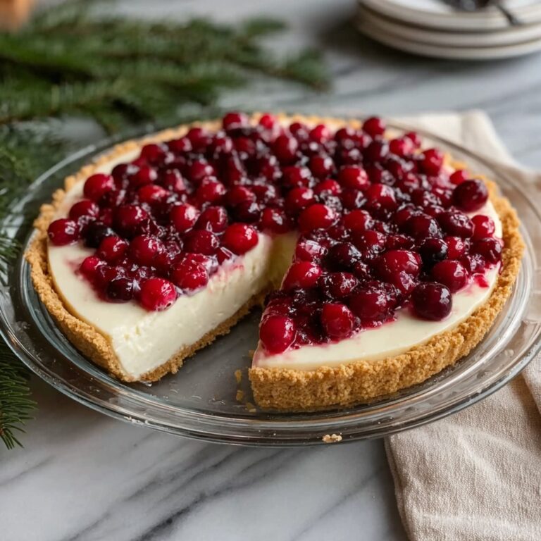 Cranberry Cheesecake Tart Recipe – A Festive, Tangy Dessert That Impresses Recipe