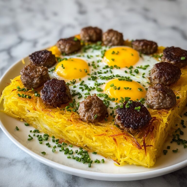 Sausage Hashbrown Breakfast Bake Recipe