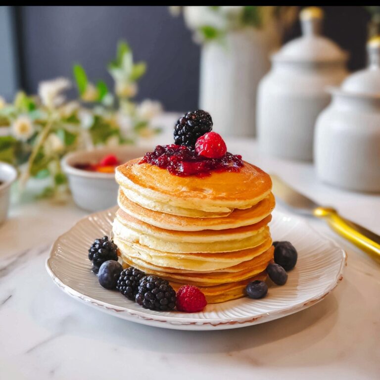 Fluffy Buttermilk Pancakes Recipe