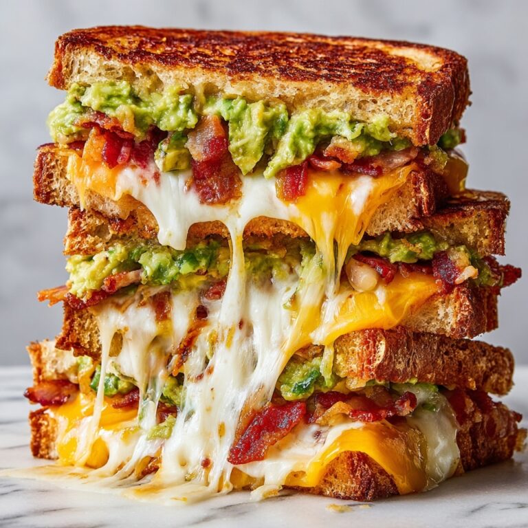 Bacon Guacamole Grilled Cheese Recipe