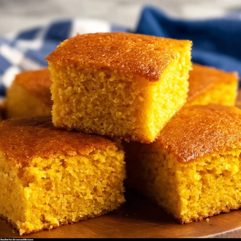 Moist & Fluffy Sweet Potato Cornbread Recipe