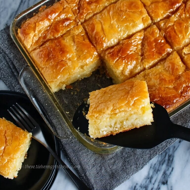 Chess Squares Recipe