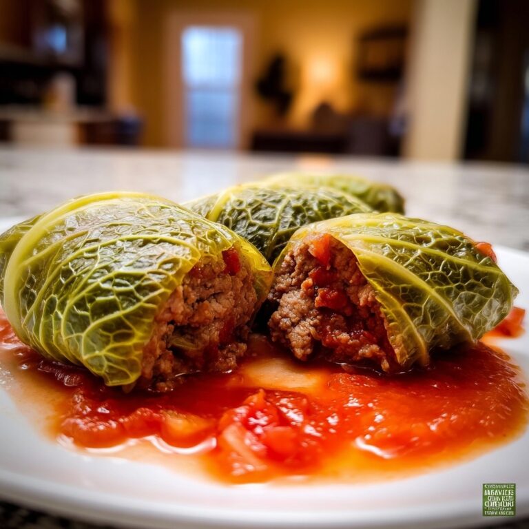 Joyful 70-Min Cabbage Rolls With Savory Beef Recipe
