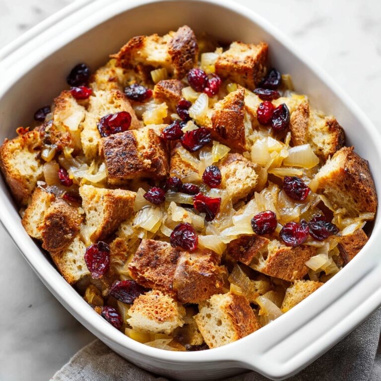 Cranberry Apple Walnut Stuffing Recipe