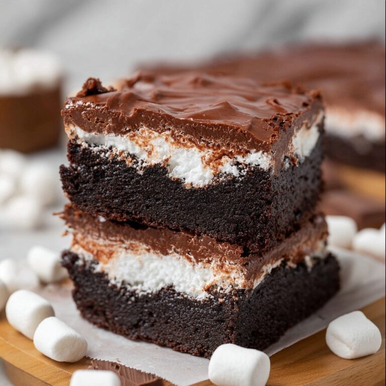 Mississippi Mud Pie Brownies Recipe