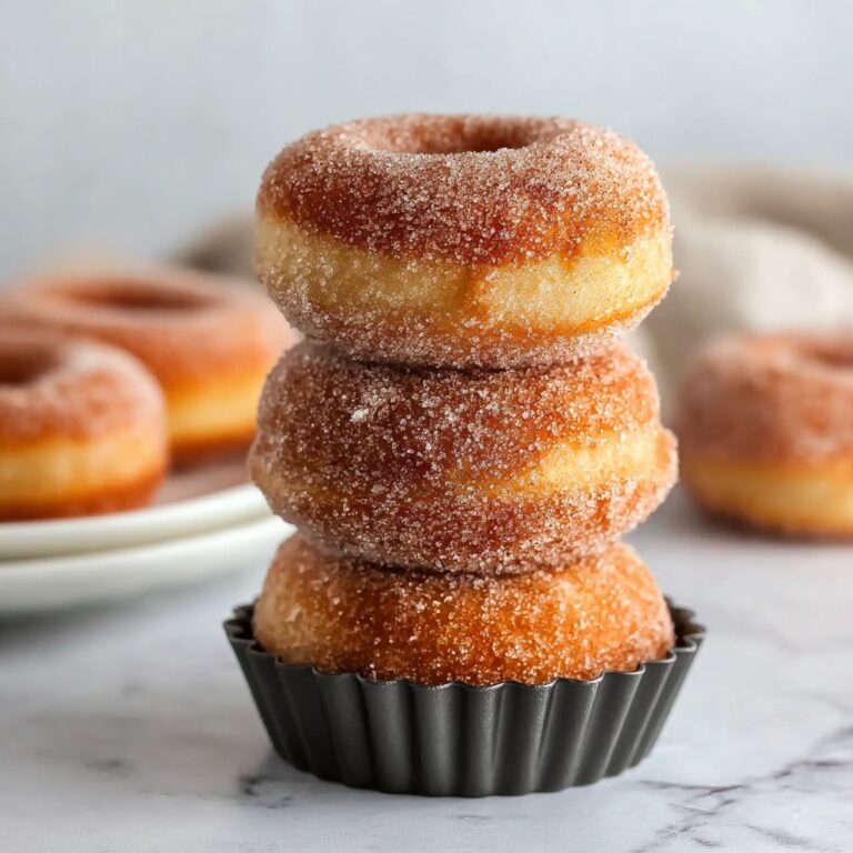 Baked Cinnamon Sugar Donuts Recipe