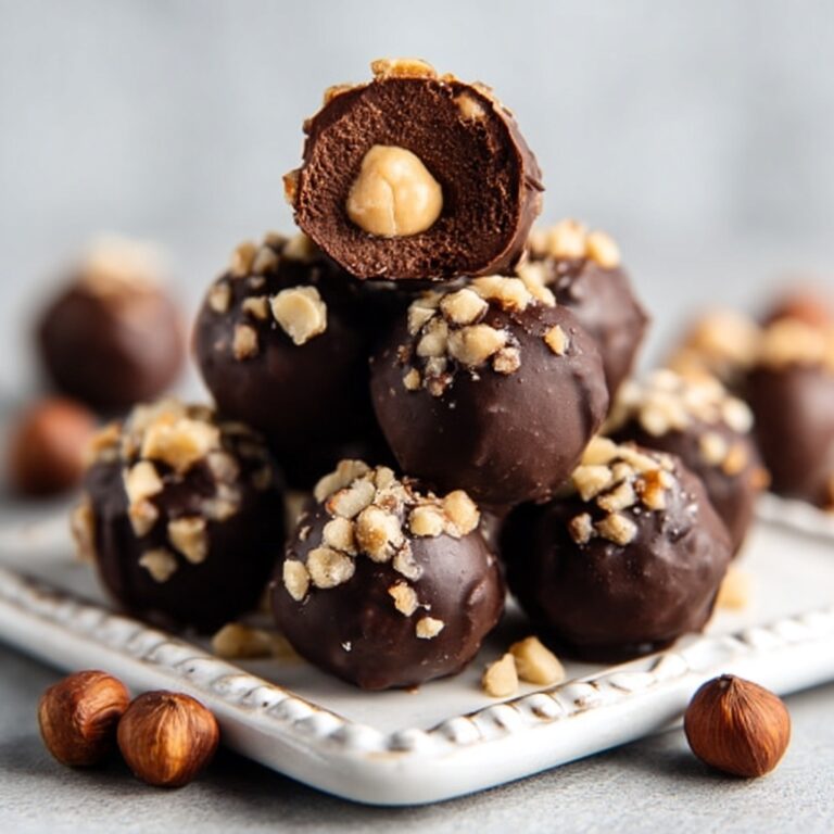 Homemade Vegan Ferrero Rocher Truffles Recipe