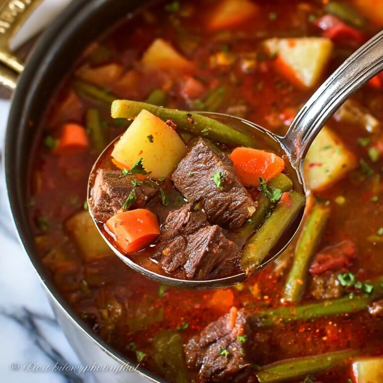 Hearty Vegetable Beef Soup Recipe