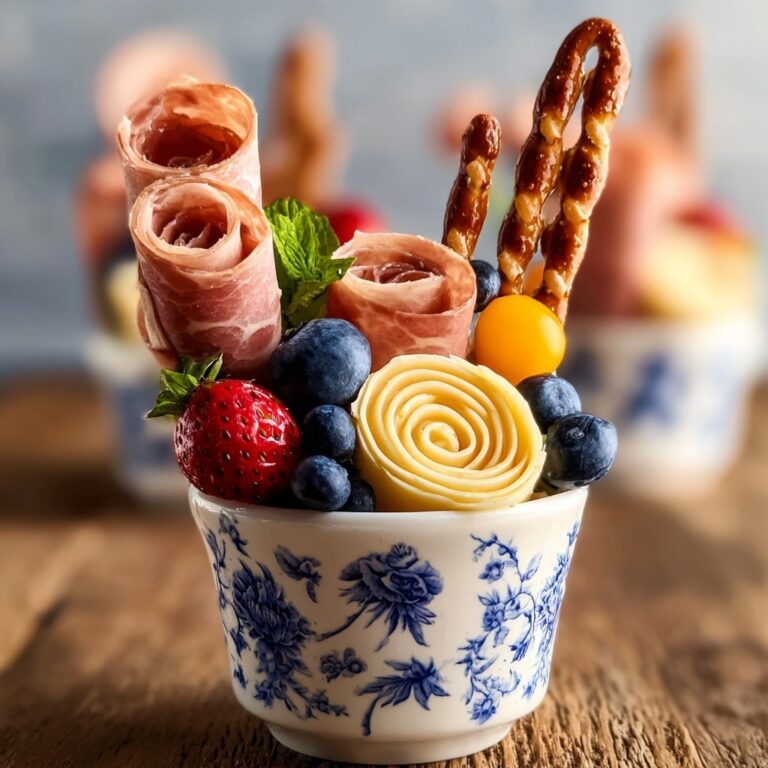 Savory Breakfast Charcuterie Cups for Effortless Brunch Fun Recipe