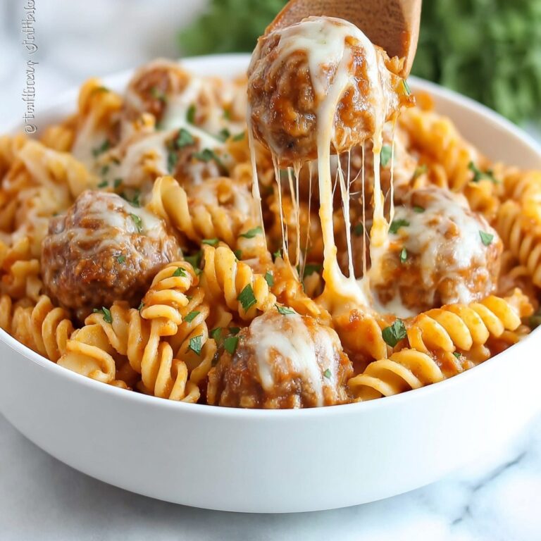 Dump and Bake Meatball Casserole Recipe
