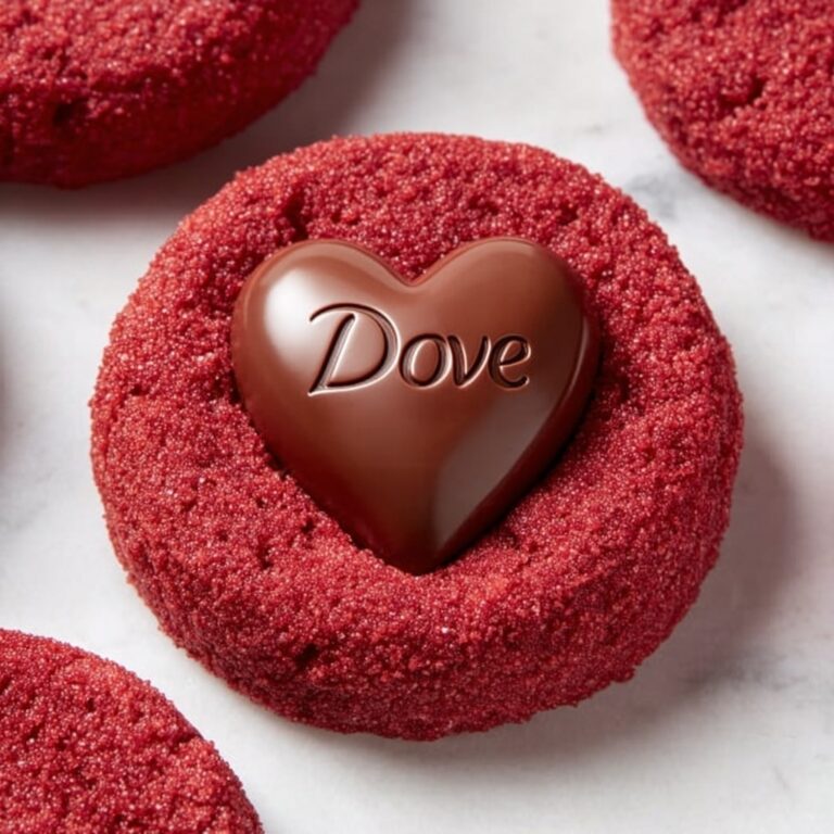 Red Velvet Chocolate Blossom Cookies Recipe