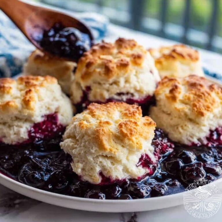 Blueberry Butter Swim Biscuits Recipe