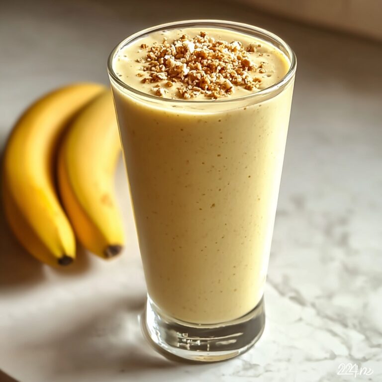 Banana Chamomile Tea Smoothie for a Soothing Boost Recipe