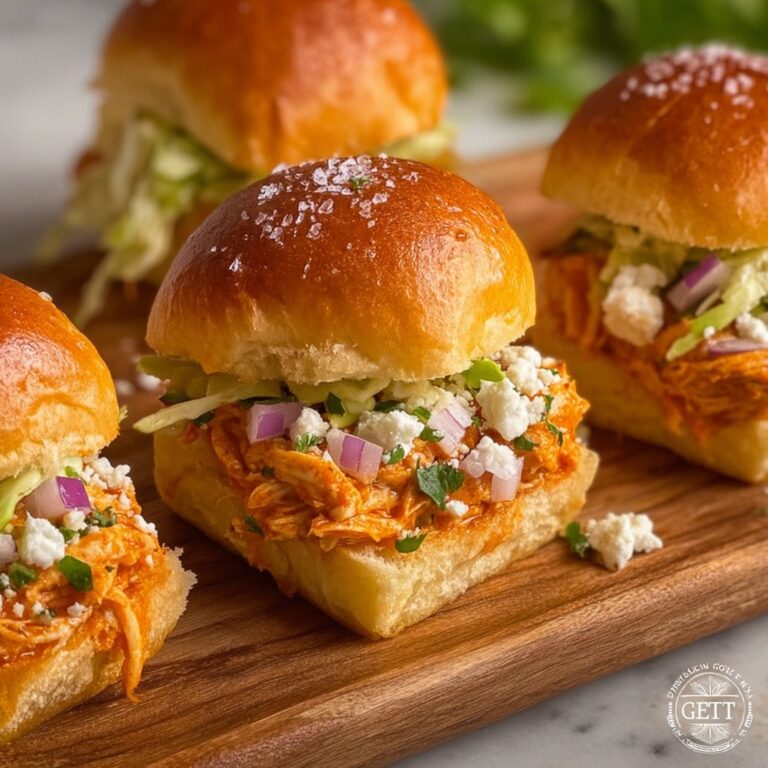 Spicy Buffalo Chicken Sliders Recipe