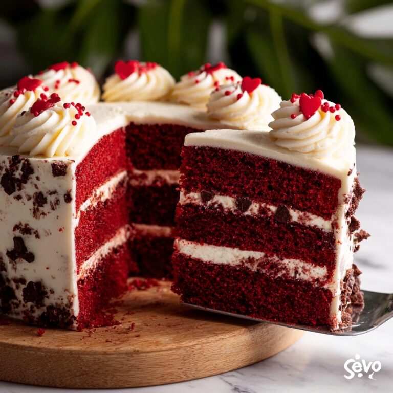 Red Velvet Chocolate Chip Cake Recipe