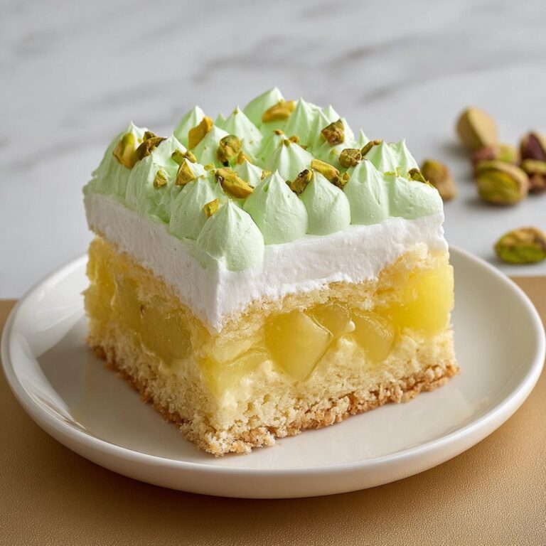Tropical Pistachio Bliss Cake Recipe