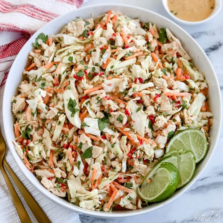 Thai Peanut Chicken Salad Recipe