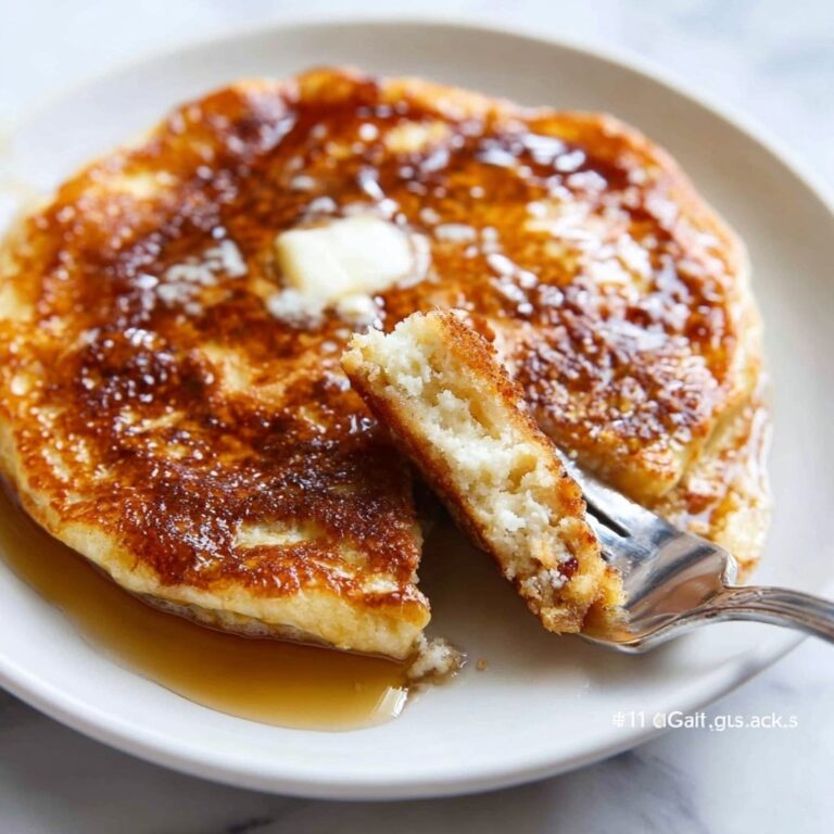 Single Serve Cottage Cheese Pancake Recipe