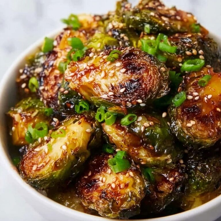 Honey Sriracha Brussels Sprouts Recipe