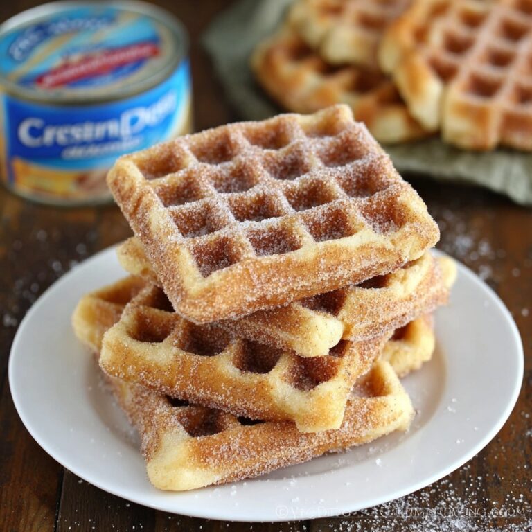 Cinnamon Sugar Biscuit Waffles Recipe