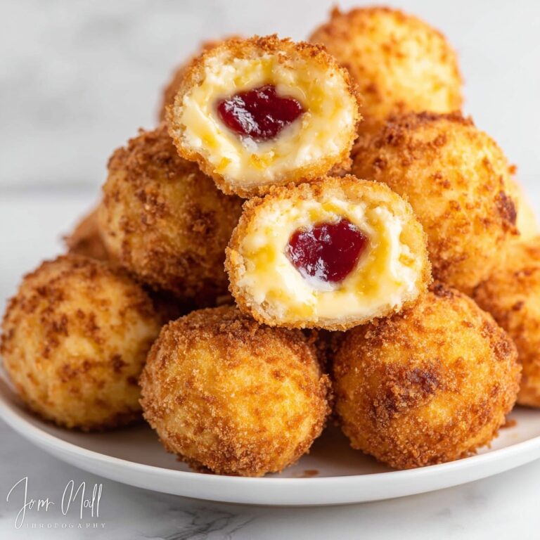 Crunch Cheesecake Bites with Strawberry Crunch Topping Recipe