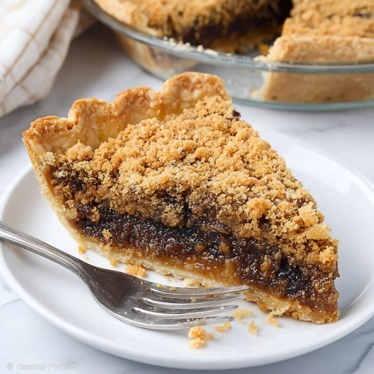 Shoofly Pie Recipe